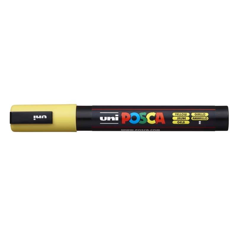 Posca PC-5M marker 1,8-2,5mm gul