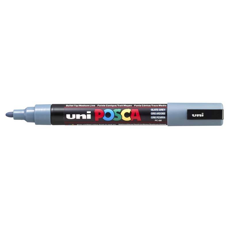 Posca PC-5M marker 1,8-2,5mm skifergrå