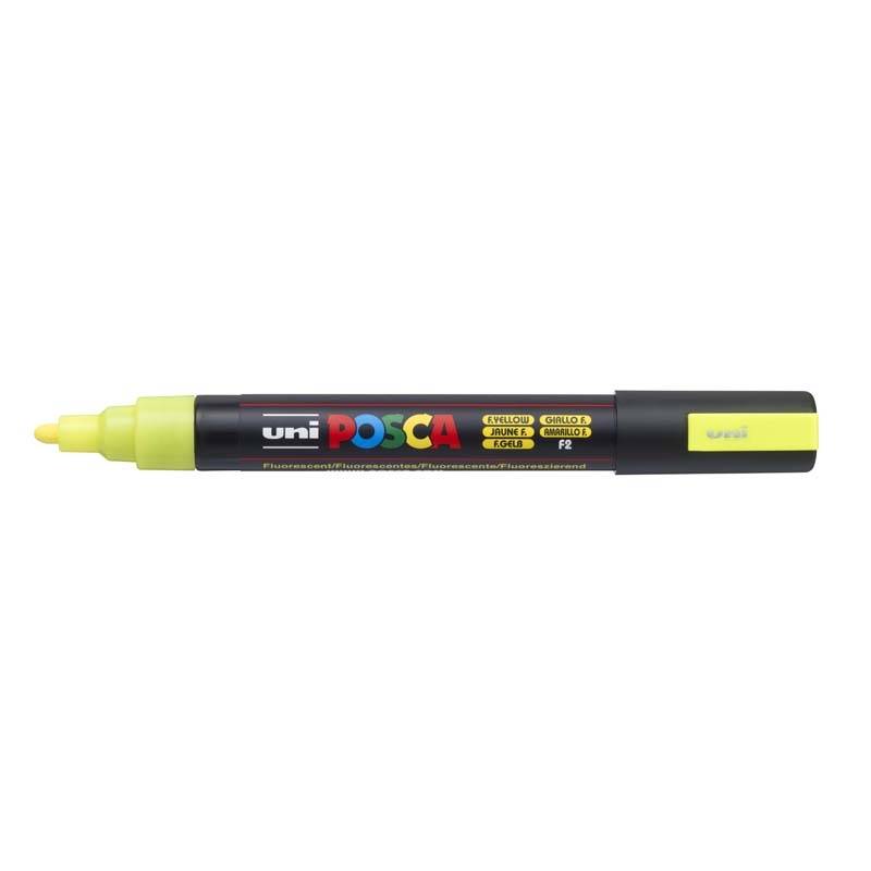 Posca PC-5M marker 1,8-2,5mm neon gul