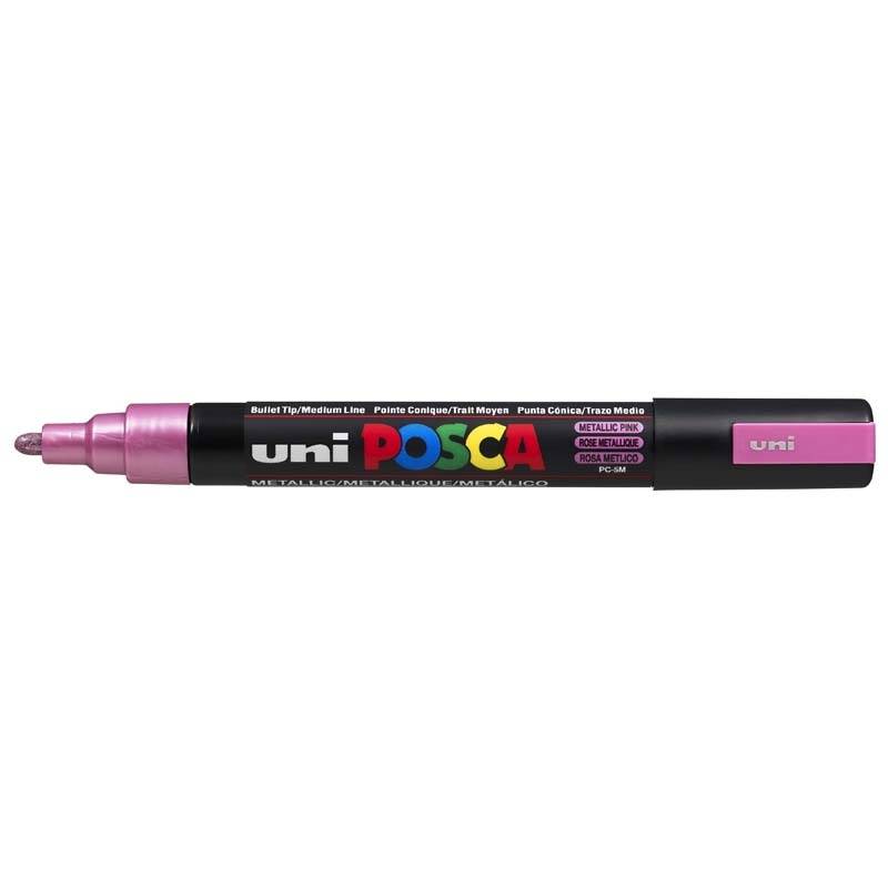 Posca PC-5M marker 1,8-2,5mm metal pink