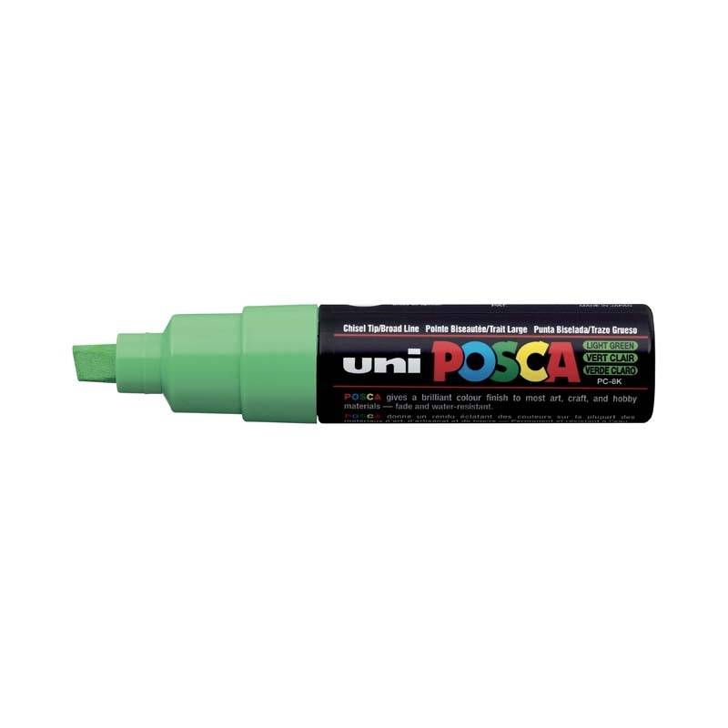 Posca PC-8K marker 8mm lys grøn