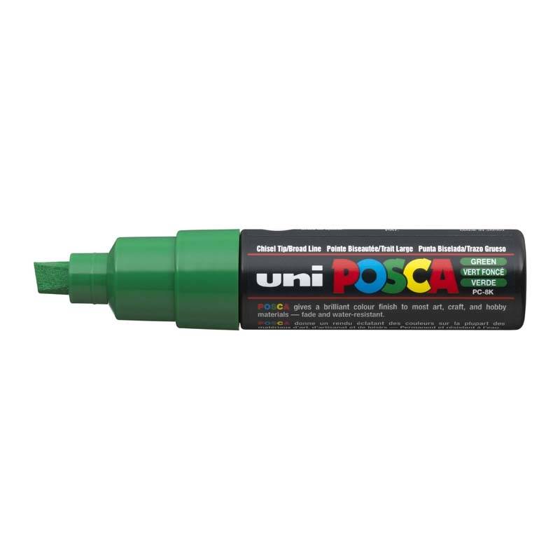 Posca PC-8K marker 8mm grøn
