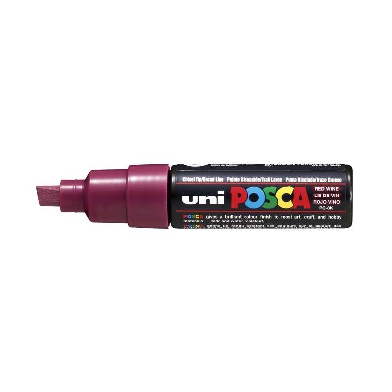 Posca PC-8K marker 8mm vinrød