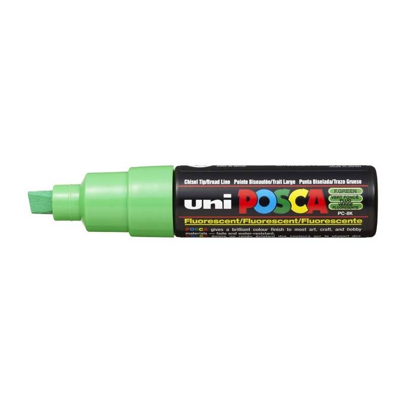 Posca PC-8K marker 8mm neon grøn