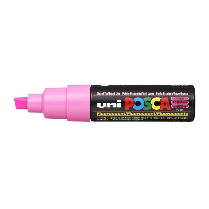 Posca PC-8K marker 8mm neon pink
