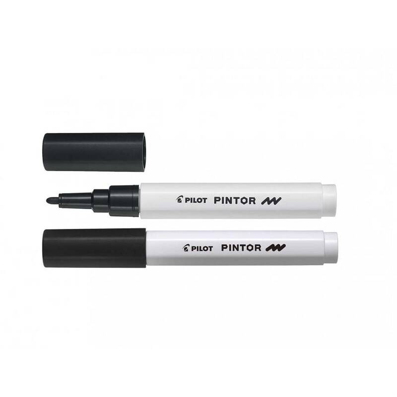 Pilot Pintor marker Fine 1,0mm sort