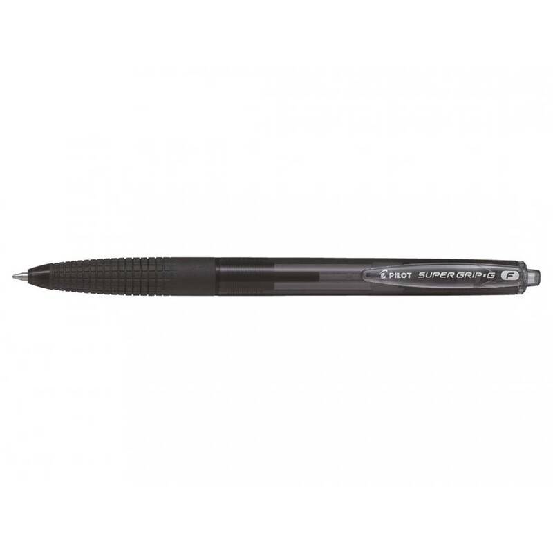 Pilot Super Grip G Fine kuglepen 0,7mm sort
