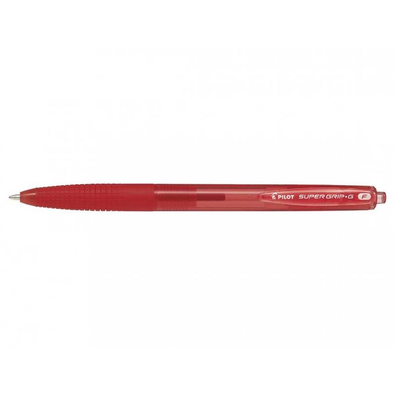 Pilot Super Grip G Fine kuglepen 0,7mm rød