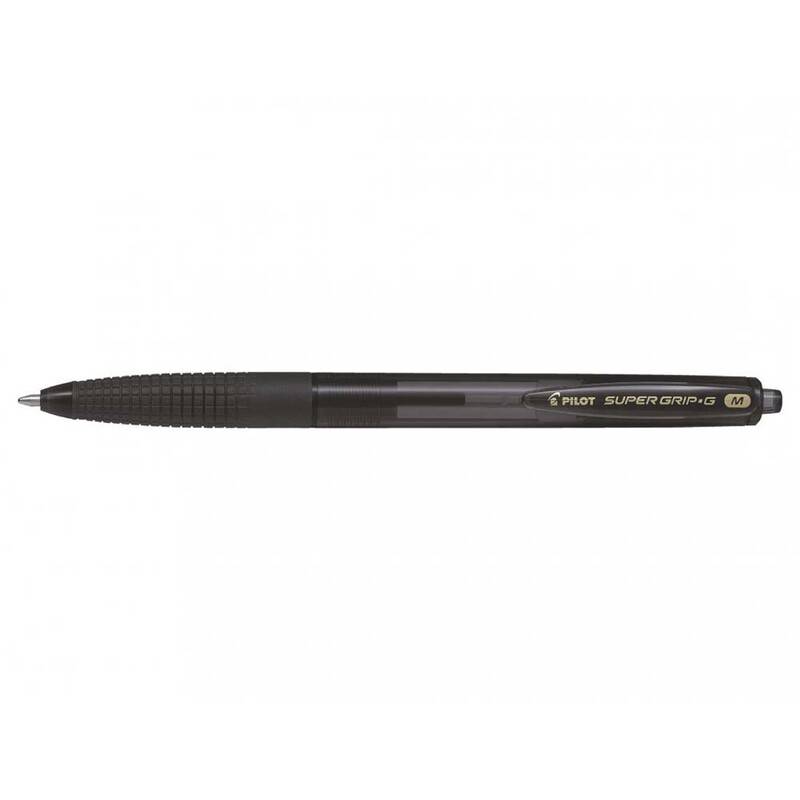Pilot Super Grip G Medium kuglepen 1,0mm sort