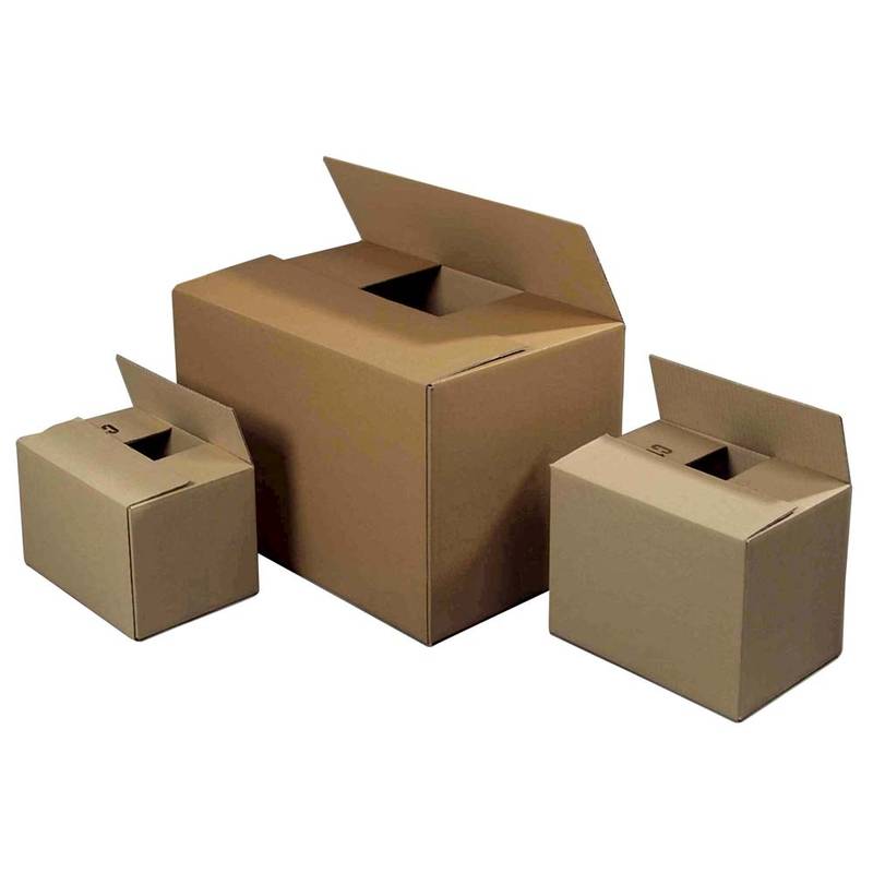 Master'In bølgepapkasse postoptimeret 215x155x105-58mm