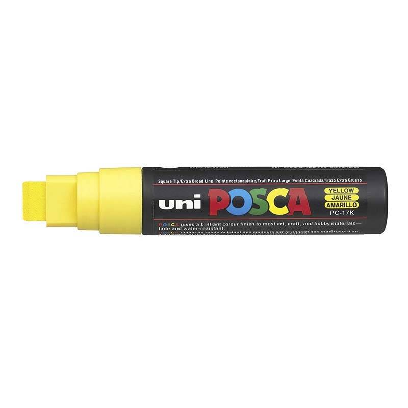 Posca PC-17K marker 15mm gul