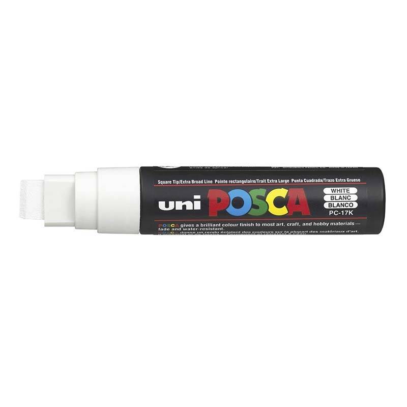 Posca PC-17K marker 15mm hvid