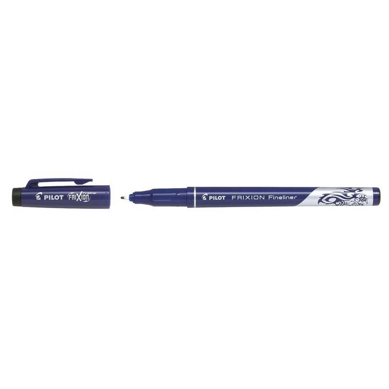 Pilot Fineliner FriXion 1,3mm med 0,45mm spids sort