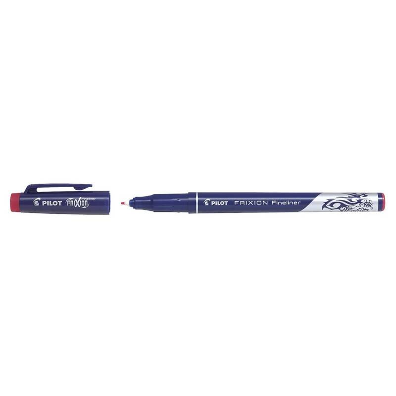 Pilot Fineliner FriXion 1,3mm med 0,45mm spids rød