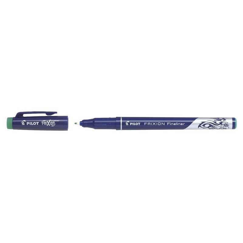 Pilot Fineliner FriXion 1,3mm med 0,45mm spids grøn
