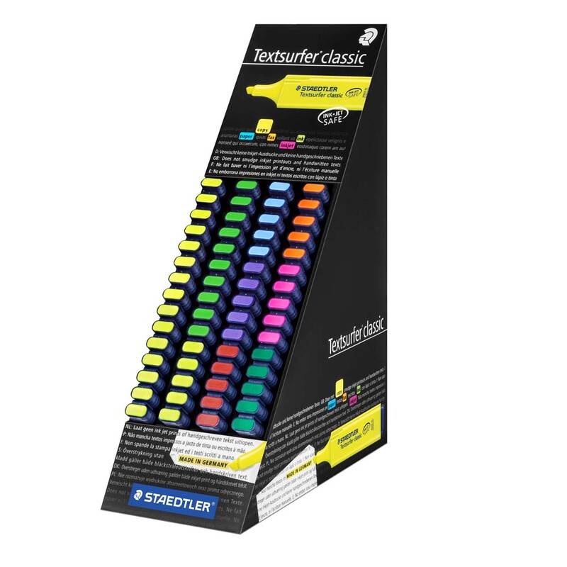 Staedtler tekstmarker Textsurfer Classic 364, display med 60 stk