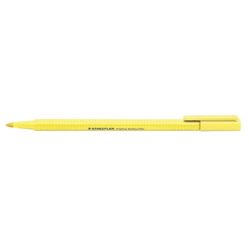 Staedtler Triplus 362 tekstmarker 1-4mm sol gul