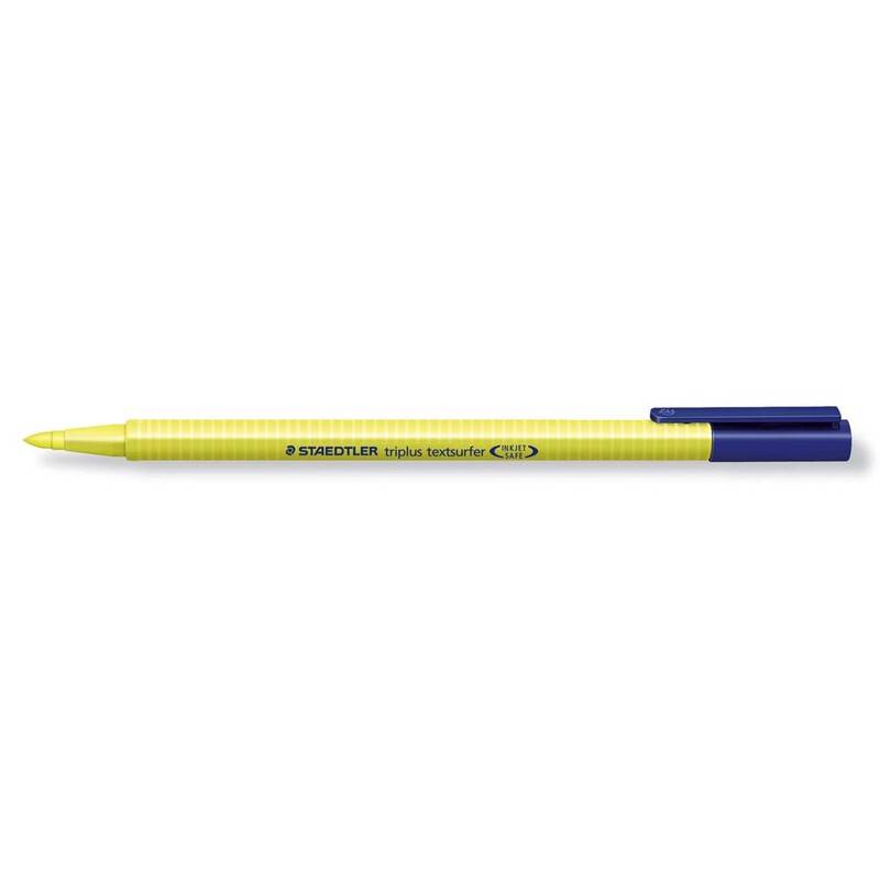 Staedtler Triplus 362 tekstmarker 1-4mm neon gul