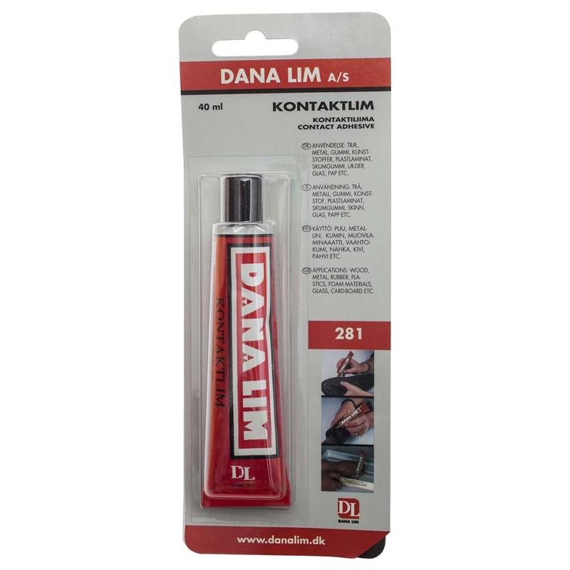 Dana kontaktlim 281 i tube med 40ml