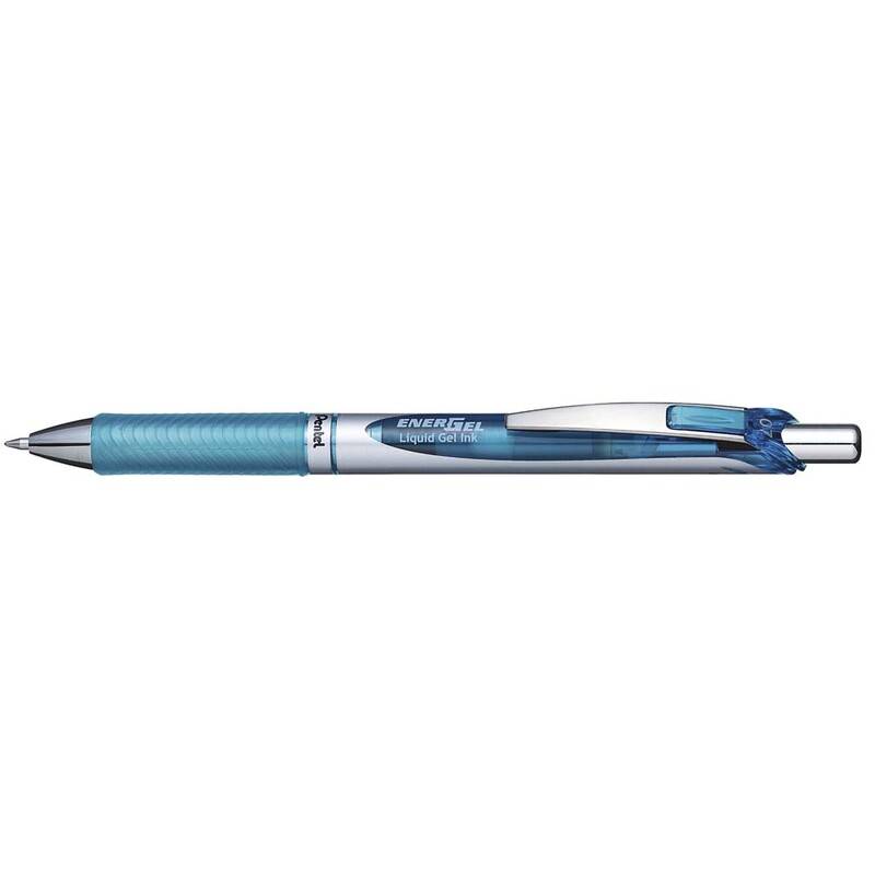 Pentel Energel BL77 rollerpen 0,7mm lys blå