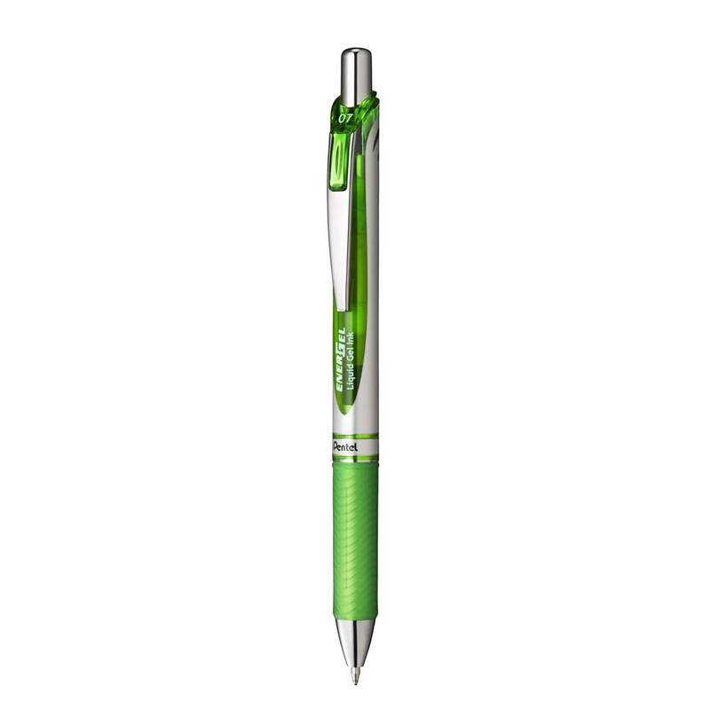 Pentel Energel BL77 rollerpen 0,7mm lys grøn