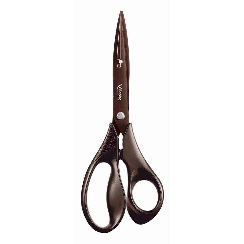 Office Titanium saks 21 cm sort