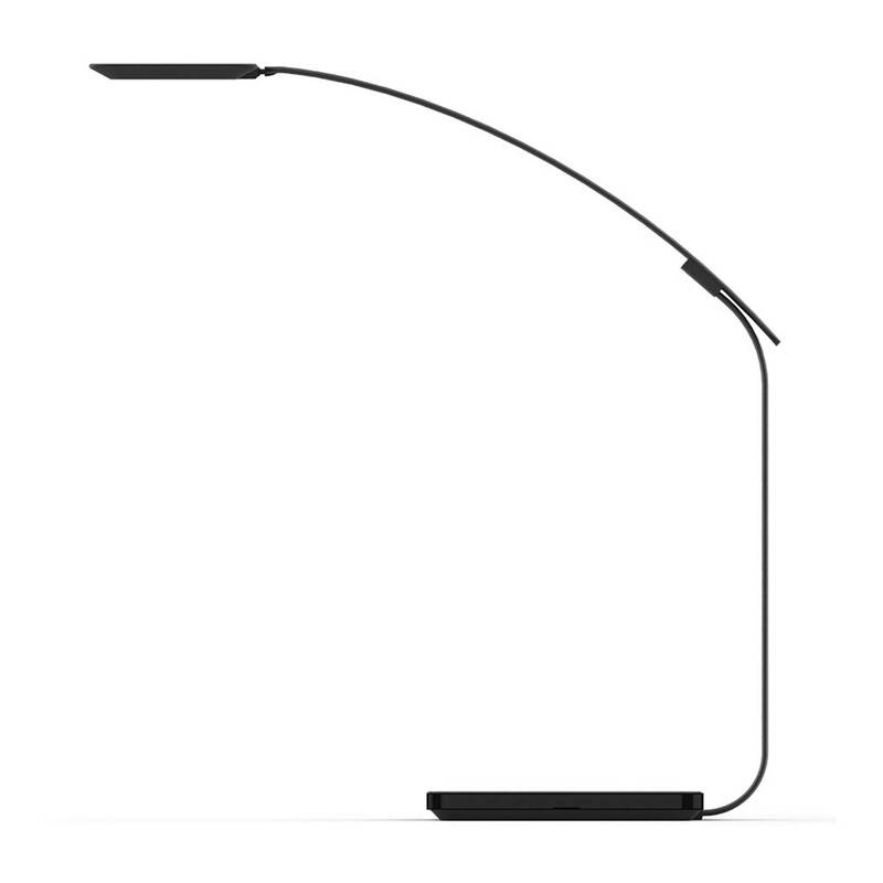 Unilux TimeLight LED kontorlampe sort