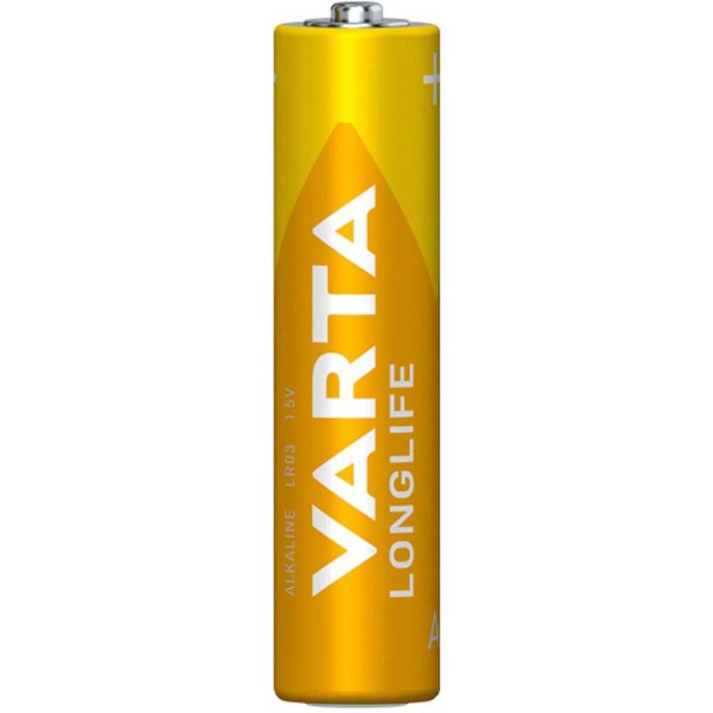 Varta Longlife AAA batterier, pakke med 4 stk
