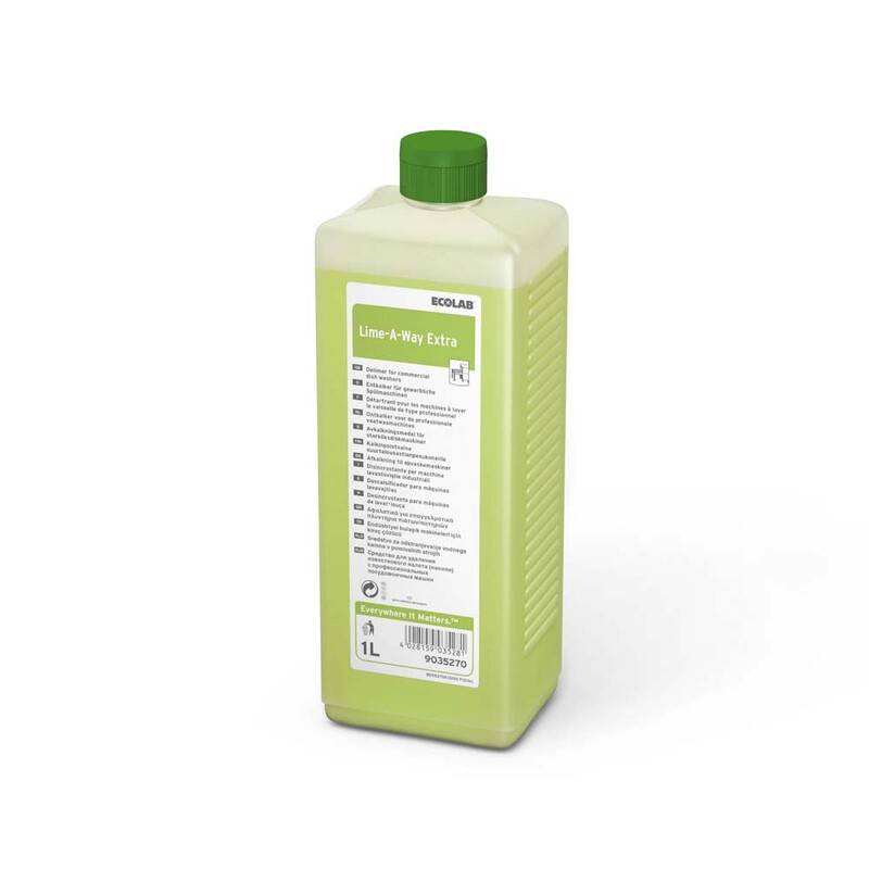Ecolab Lime-A-Way Extra Kalkfjerner 1liter med farve uden parfume