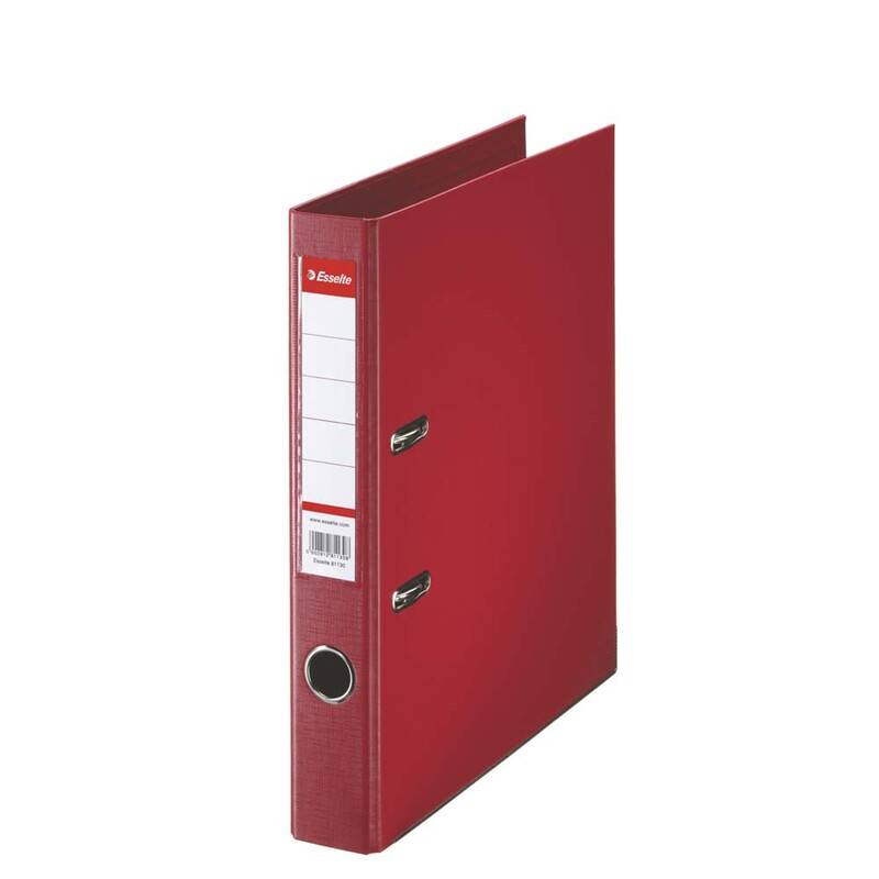 Esselte brevordner Standard A4 PP 50mm r&oslash;d