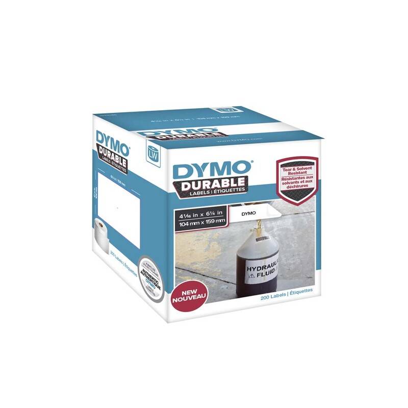 Dymo Durable 2112287 fragtlabel XL etiket 104x159mm