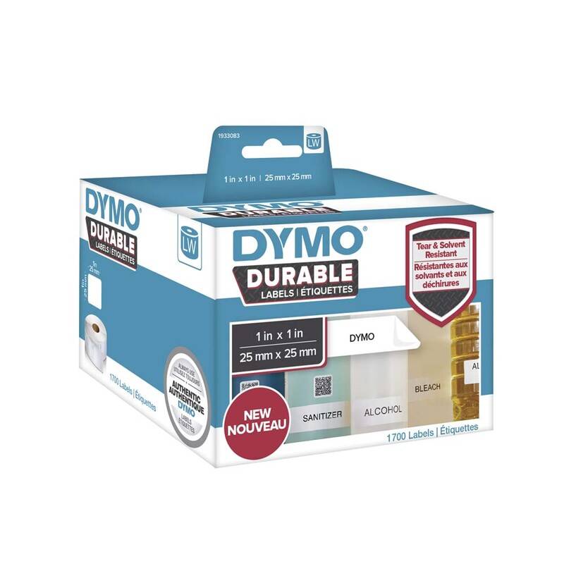 Dymo LabelWrither 2112286 Durable etiketter 25x25mm