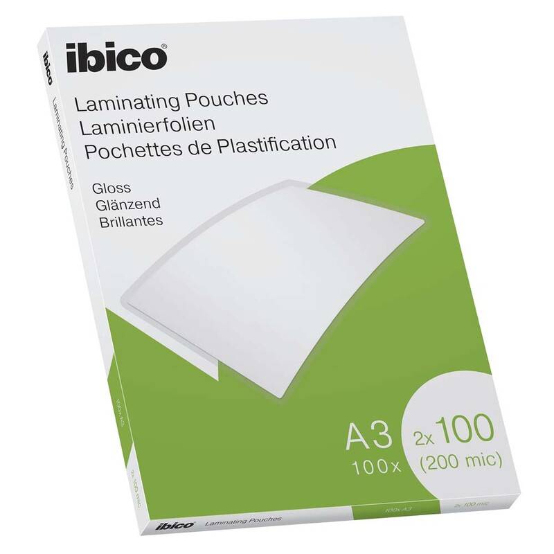 Ibico lamineringslomme A3 100mic gloss
