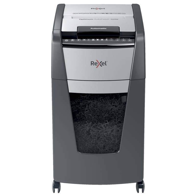 Rexel Optimum AutoFeed+ 300M mikro makulator P5, 300 ark