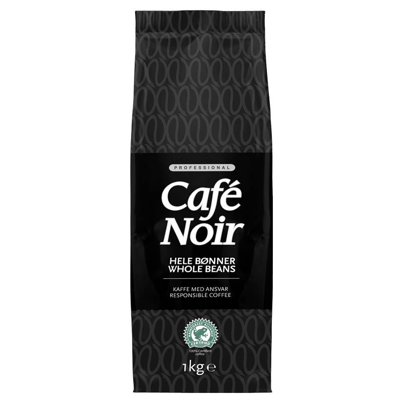 Café Noir hele bønner UTZ certified kaffe 1kg
