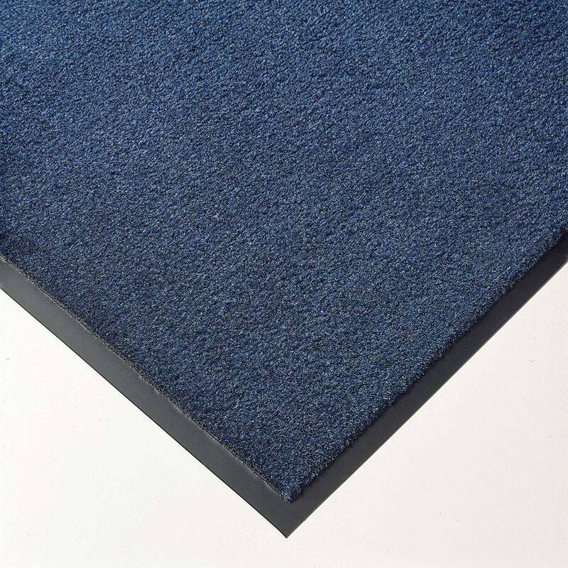 Matting Solett tørremåtte med kantliste PP/vinyl 60x90cm blå