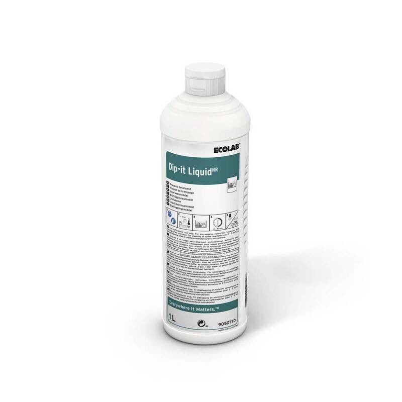 Ecolab Dip-it Liquid NR ibl&oslash;ds&aelig;tningsmiddel 1 liter med klor