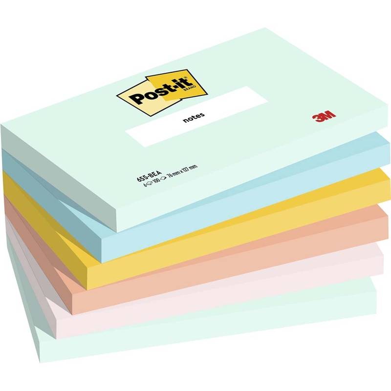 Post-it Notes Beachside Colour 76x127mm