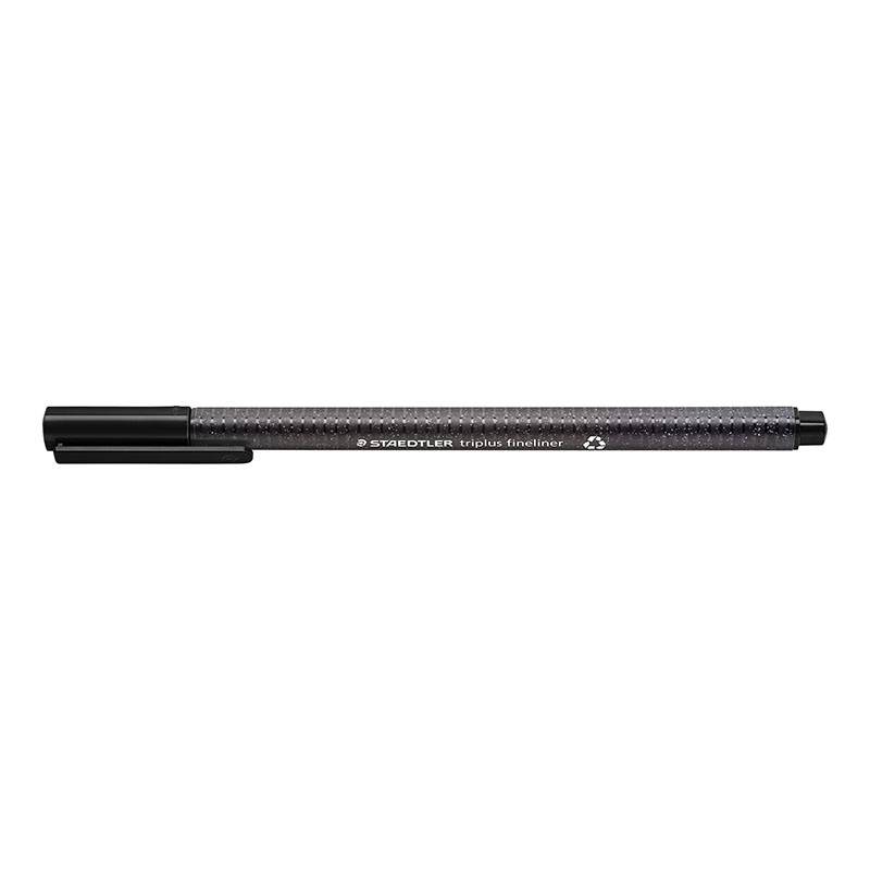 Staedtler fineliner triplus 0,3mm 334 R-3 genanvendt plast sort