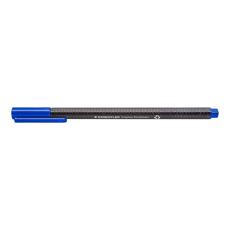 Staedtler fineliner triplus 0,3mm 334 R-3 genanvendt plast blå