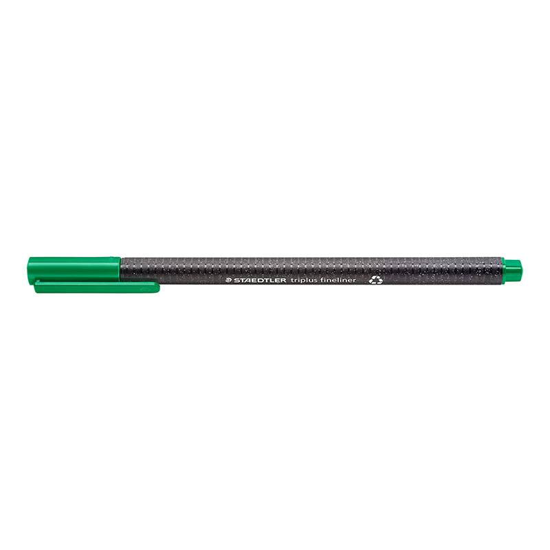 Staedtler fineliner triplus 0,3mm 334 R-3 genanvendt plast grøn