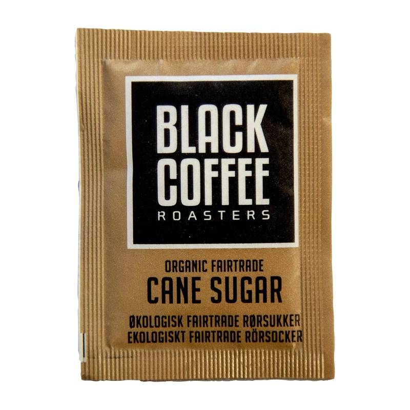 BKI rørsukker Fairtrade/økologi 3,6g, 1.000 stk