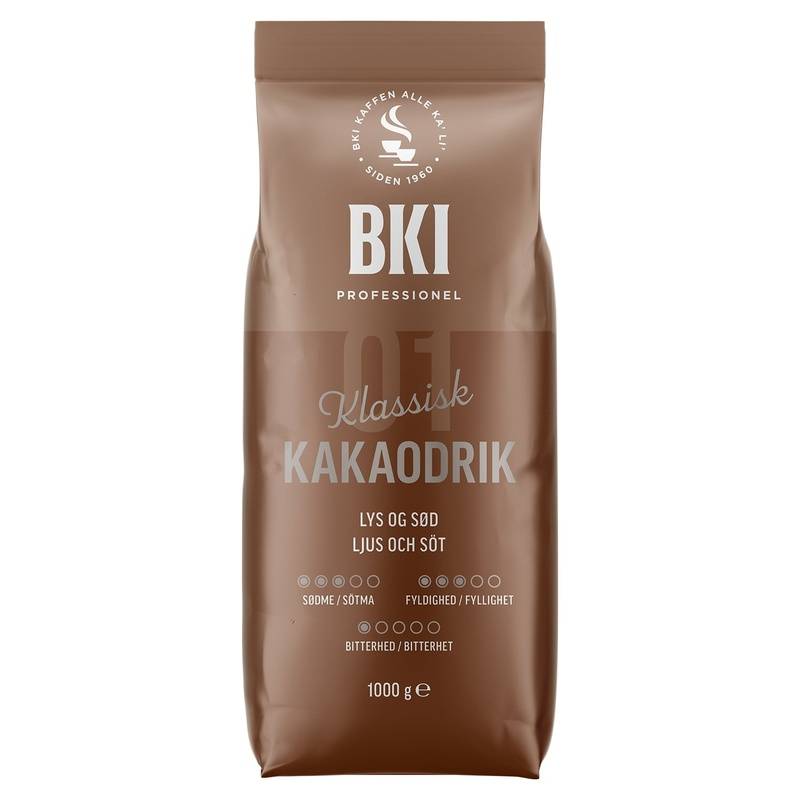 BKI kakaodrik til varme drikke 1 kg