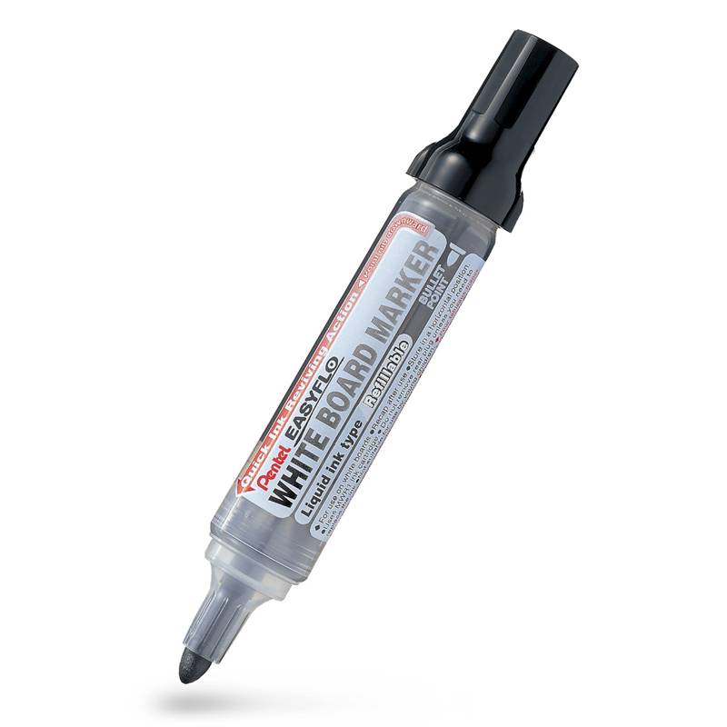Pentel Easyflo whiteboardmarker 3mm sort