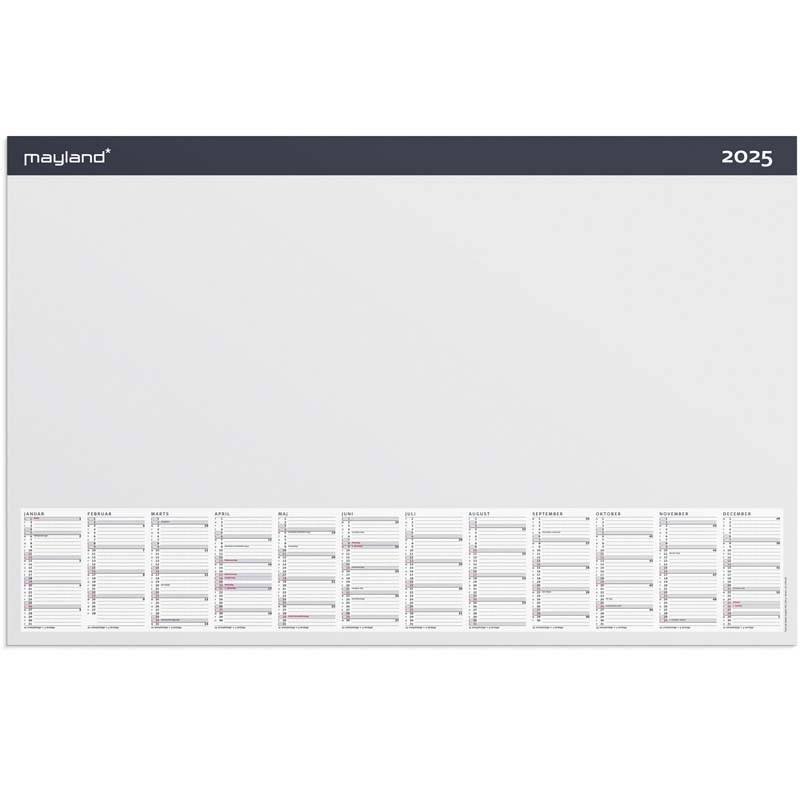 Mayland 2025 skriveunderlag 60x40cm 25137000