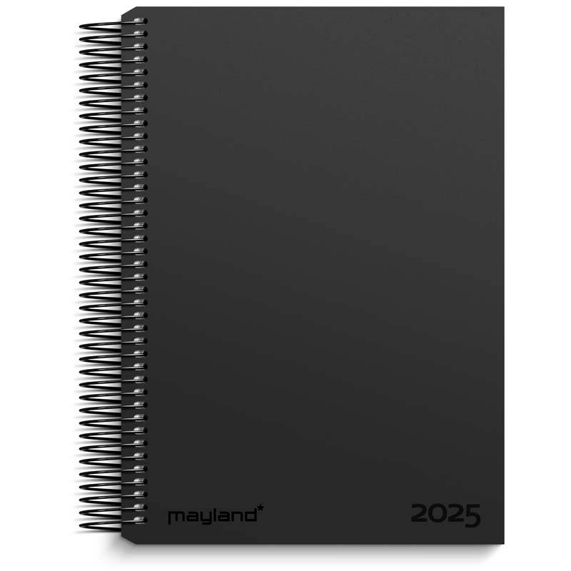 Mayland A5 dagkalender job/privat sort kunstskind 25200900