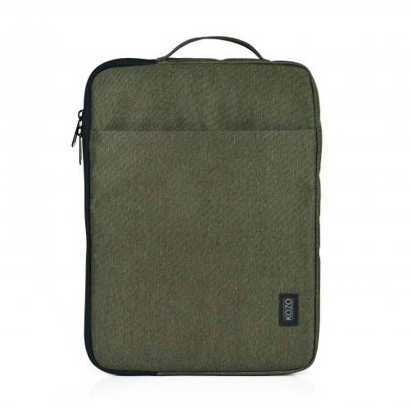 KOZO Computertaske med håndtag 15,6" olivengrøn