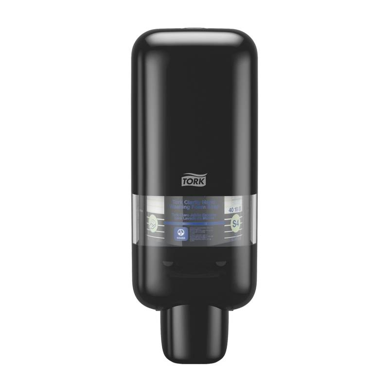 Tork S4 dispenser til sæbe og hånddesinfektion 564508 sort