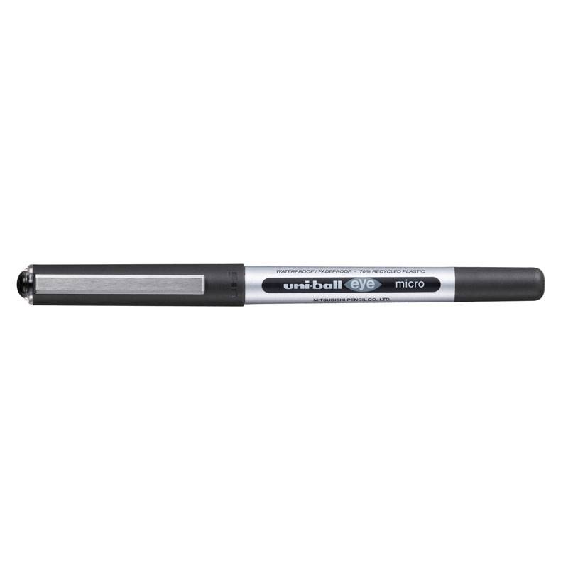 Uni-ball UB-150 Eye rollerpen 0,2mm 70% genbrugsplast sort