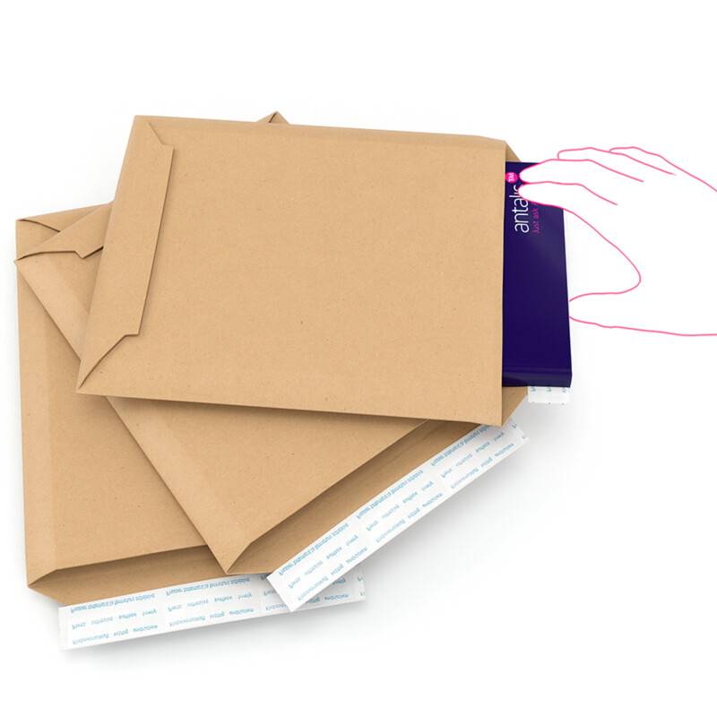 Suprawell kartonkonvolut 270x390mm brun